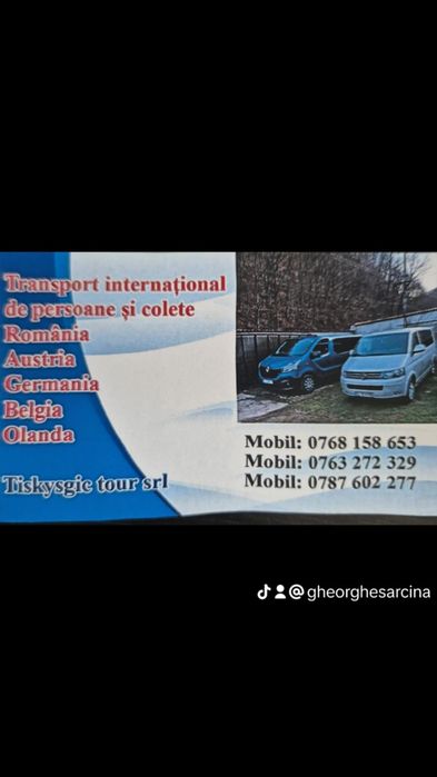 Transport persoane și colete