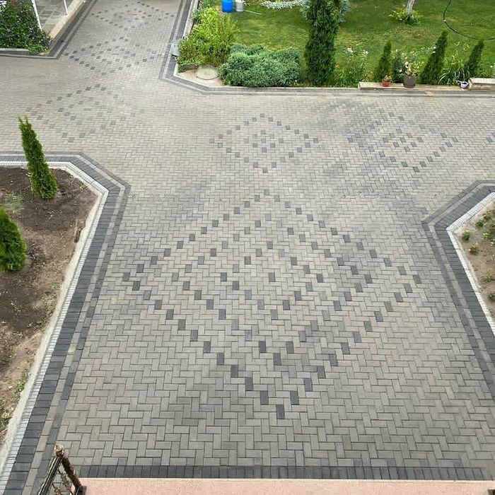 Укладка брусчатки