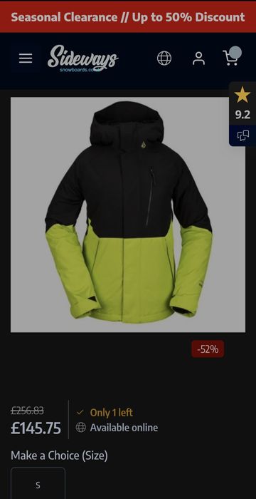 Geaca Volcom Gore-Tex S/M