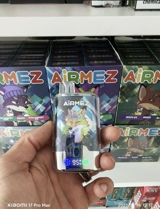 Vape 80.000 Puffs 2 Arome Airmez Calitate Top Reincarcabil
