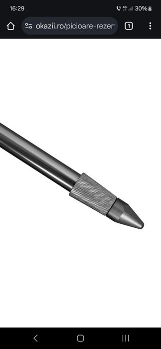 Picioare de Rezerva Long (70-140cm) pentru Rod Pod Delphin RPX 4 Silver