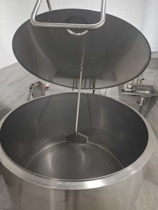 Tanc de racire lapte inox 1500L Gardelina nou