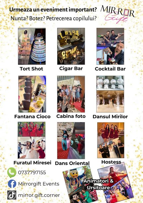 Fântâni de Ciocolată Albă și Neagra + Platouri de fructe - > pentru evenimente  - Candy Bar  - Fruit bar - Cocktail bar