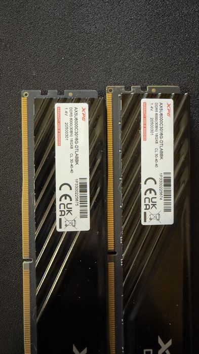 XPG Lancer Blade DDR5 6000 MHz 32GB (2x16GB) – CL30