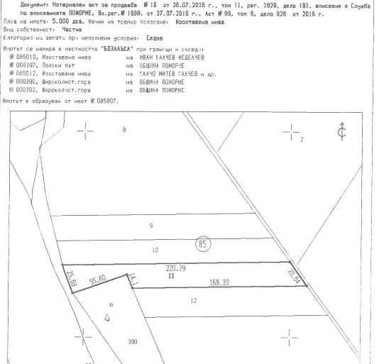 Продава се Земеделски имот в Варна, Автогара -  кв.м за 521 €/дка - Снимка #5