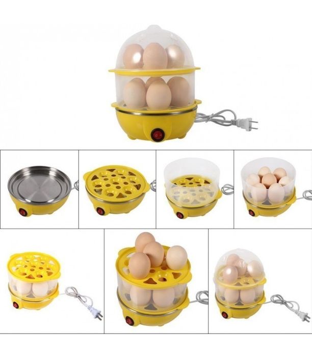 Яйцеварка с пара за 7 или 14 яйца с таймер