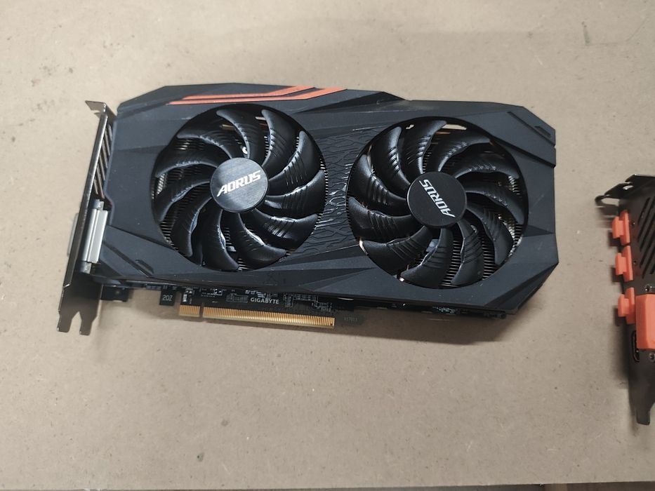 Видеокарта AORUS rx580 8gb