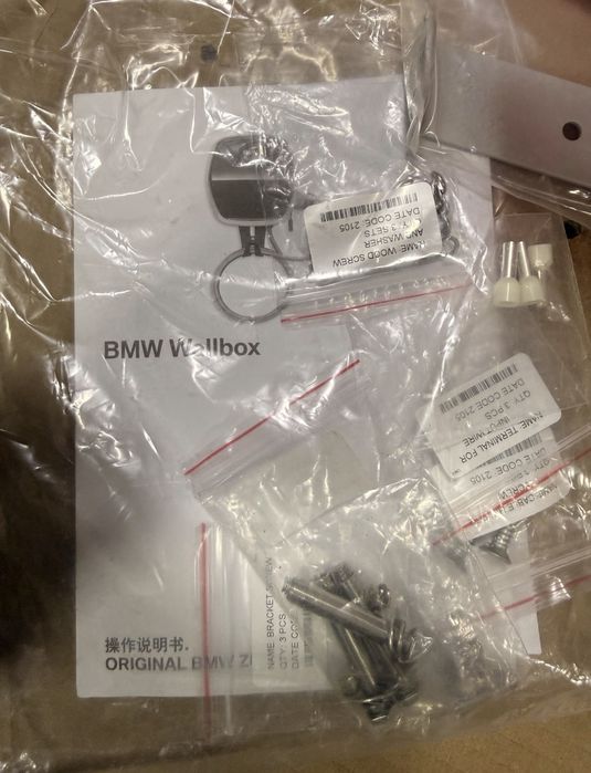 Оригинальная Зарядка BMW Wallbox Gen 3  7-21 квт (GB/T) i3, iX3, Zeekr