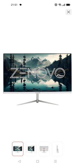 Монитор Zenovo 24" белый
23.8" Zenovo F2381FF белый
