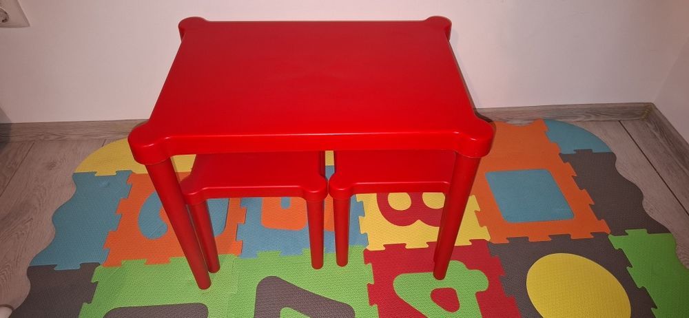 Set masă cu scaune ikea