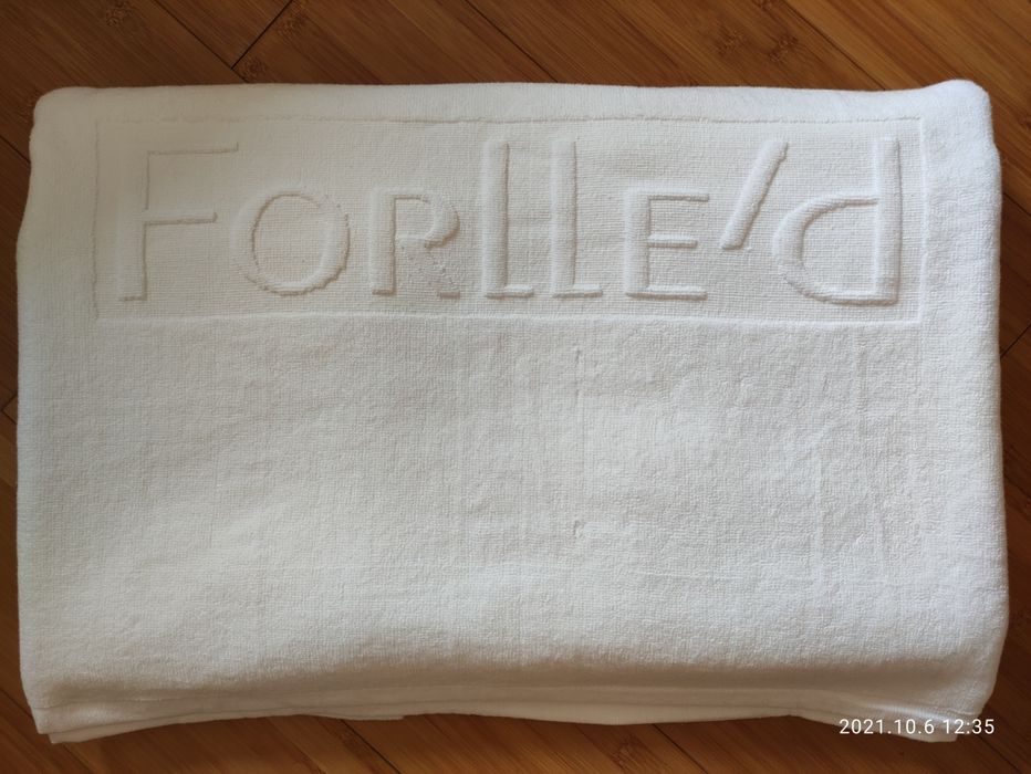 Простынь махровая 100х210 см