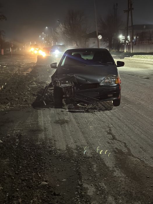 Ваз  2114 после дтп на ходу