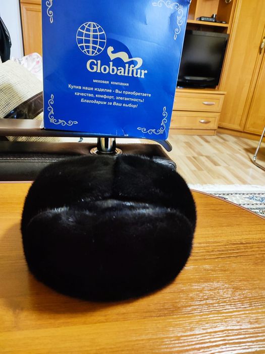 Шапка норковая з