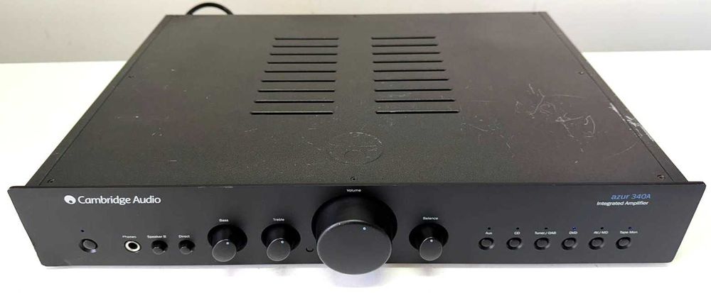 Cambridge Audio Azur 340A - Amplificator Hi-Fi - Sunet Britanic stereo audiophile statie muzica