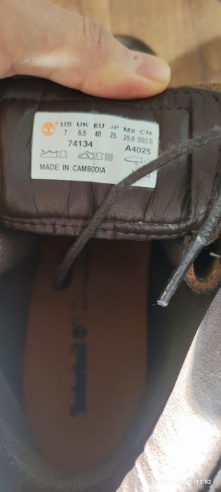 Ботинки Timberland оригинал, р. 40-41