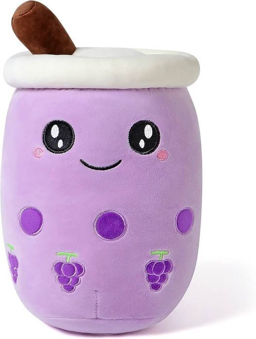 Boba Tea 35cm плюшени играчки, Bubble Tea Бабъл Шейк плюшена играчка