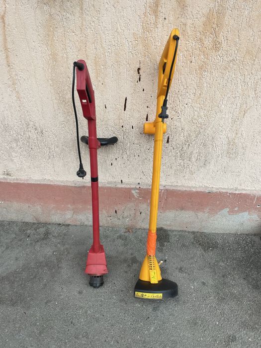 2 trimere gazon/motocoase taiat iarba functionale 100 ambele