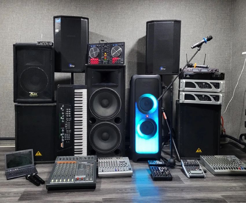 Аппаратура, светамузыка, лэд экран