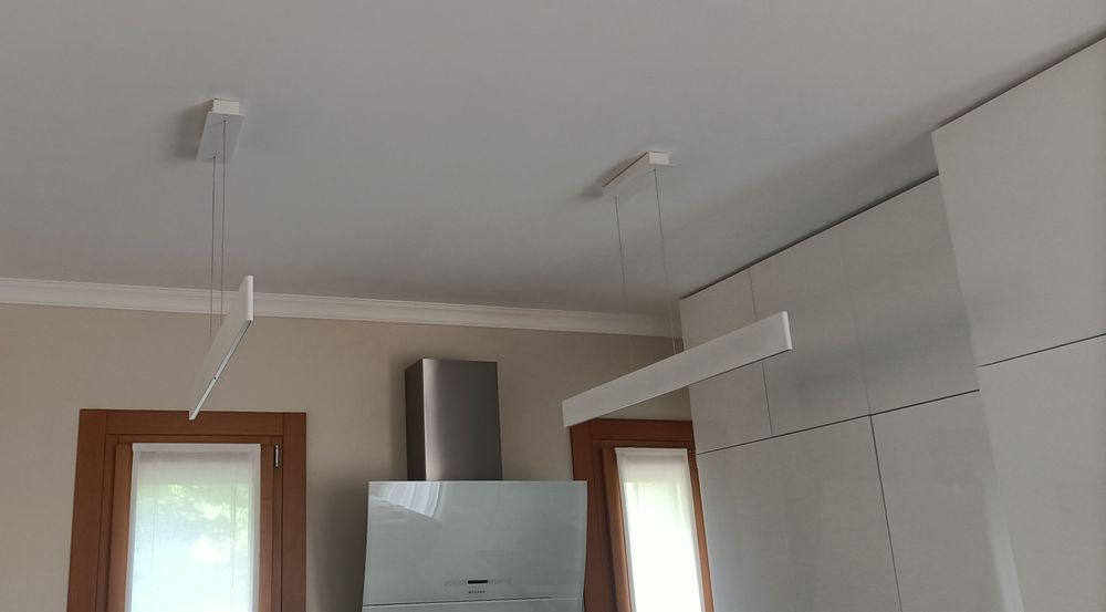 Lustra led Ideal Lux Desk Alb sp1-138237