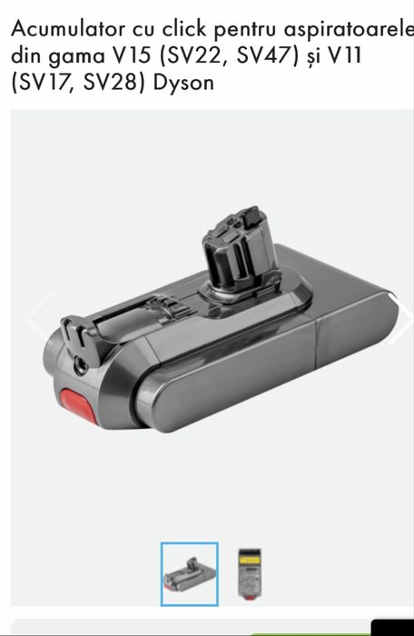 Acumulator Dyson V11, V15