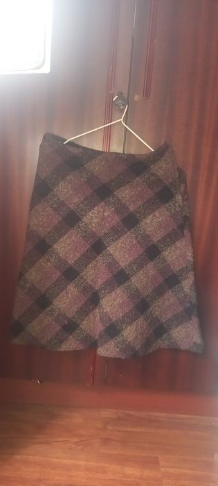 Юбка трапеция с прекрасным принтом в идеальном состоянии