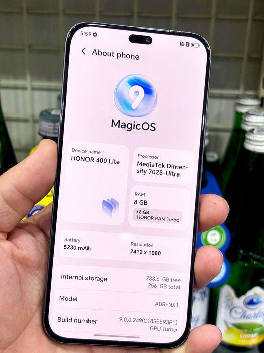 Honor 400 lite 5 G 8/256 GB srochna sotladi