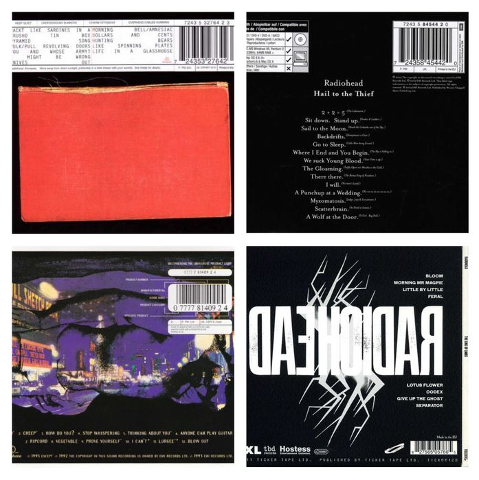 Radiohead - Colectie CD