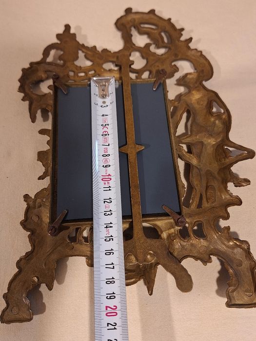 Бароко огледало от месинг