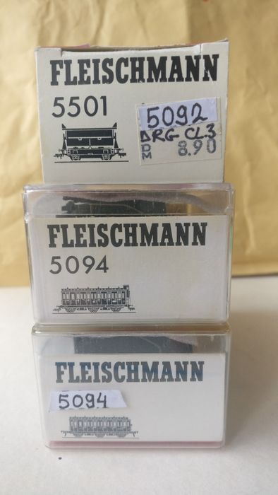 Set vagoane călători Fleischmann H0 1:87
