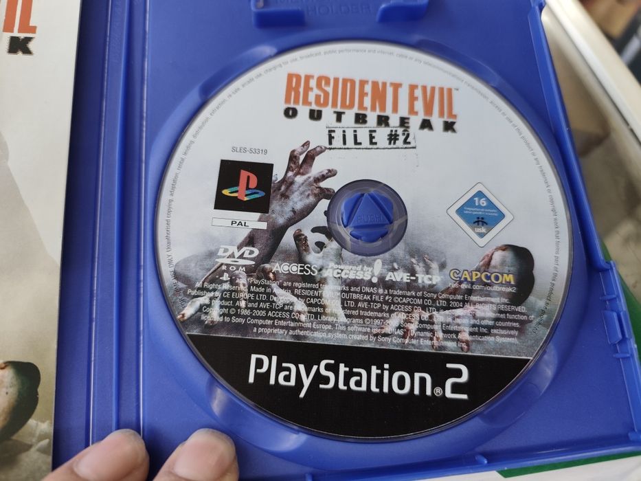 Игра за пс2 resident evil outbreak file #2 ps2