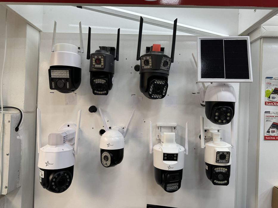 Установка систем видеонаблюдения и домофона