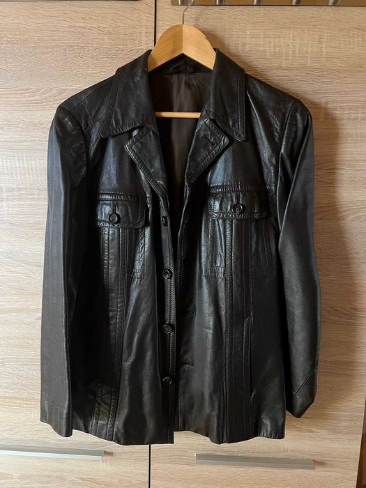 Geaca din piele naturala