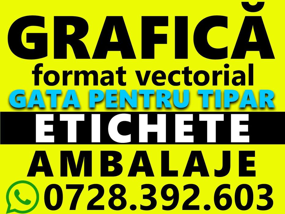 Servicii profesionale de grafică pentru etichete și ambalaje