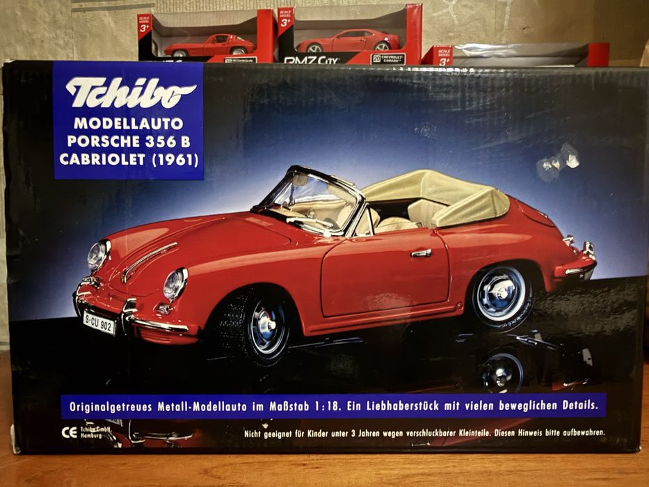 Коллекционная модель Porsche 356 B 1:18