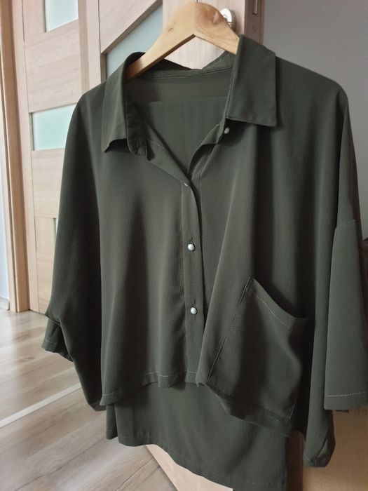 Salopeta satin evazata+compleu!