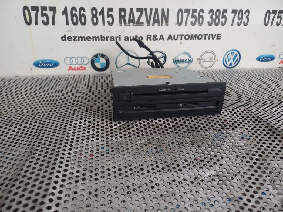 Unitate MMI Multimedia 3GP 3G+ Audi A8 4H D4 An 2010-2011-2012-2013-2014-2015-2016-2017 Cod 4H0035666F Dezmembrez Audi A8 4H D4 3.0 Tdi Quattro Motor CDT Cutie MXU Volan Stanga - Dezmembrari Arad