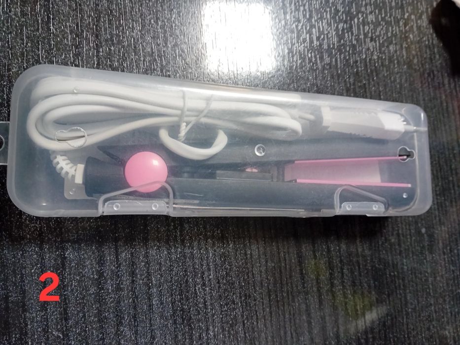 Mini placa pentru par