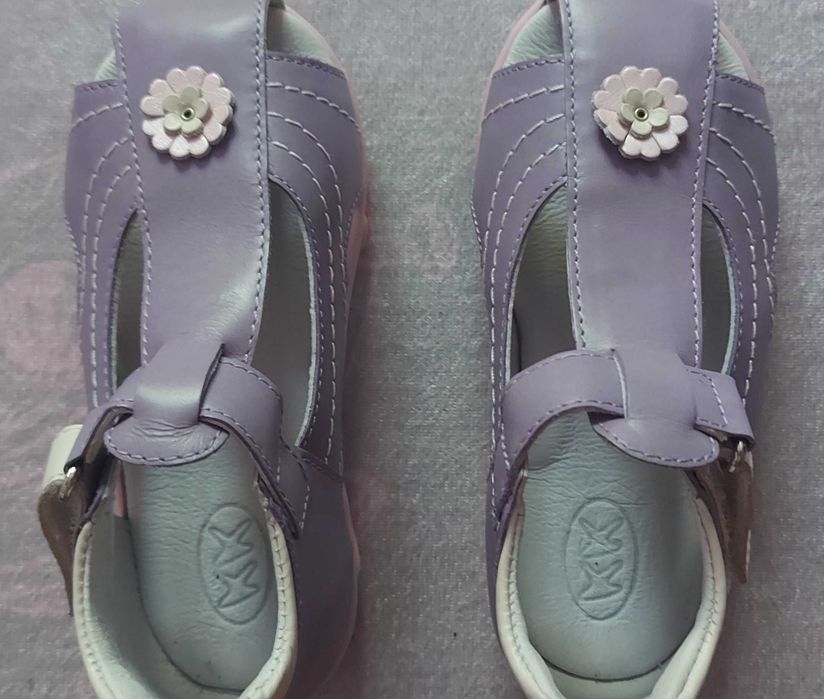 Детски сандали естествена кожа Колев и Колев