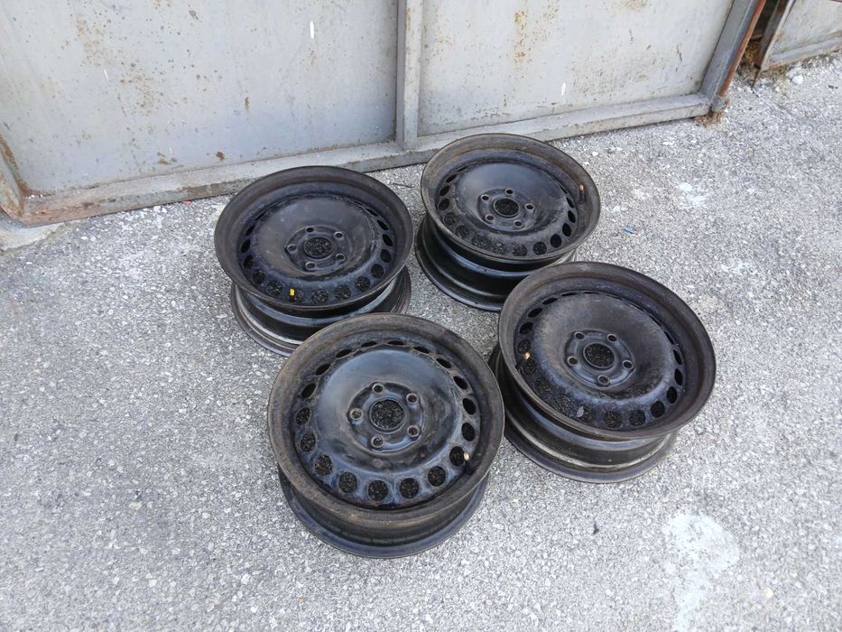 Железни джанти , 5x112, golf 5 , passat , touran , джанти