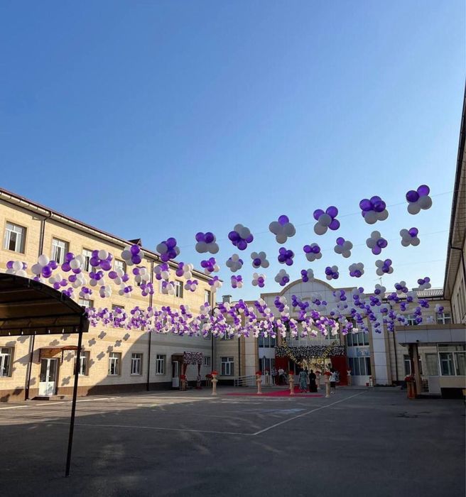 25-may, bitiruv, выпускной, оформления шарами, shar ofarmleniyasi