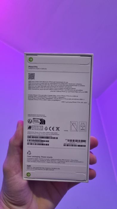 iPhone 17 Pro 256GB Silver Неразопакован с Гаранция