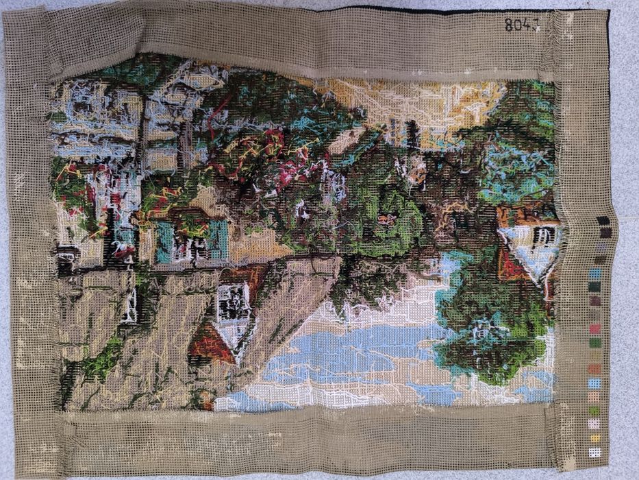 каталог  за бродерия dmc нов холандски гоблен ушит