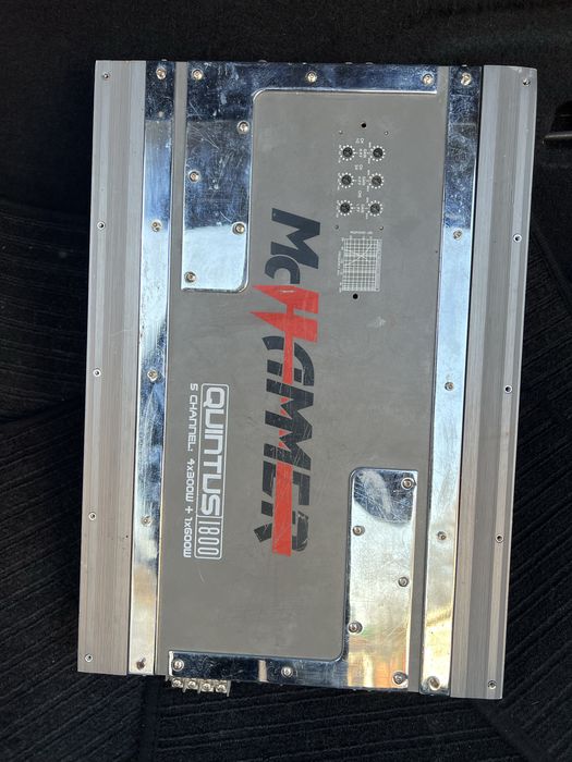 Amplificator auto MC HAMMER Quintus 1800