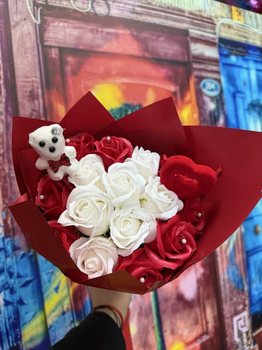 Buchete flori de sapun