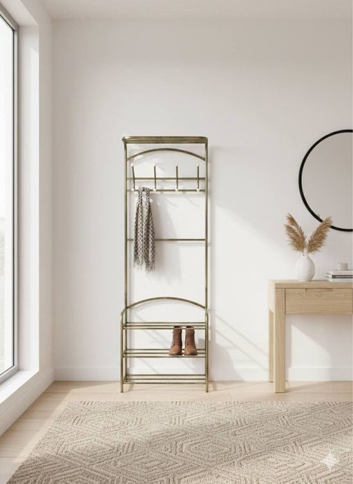 Прихожка вешалка полка для обуви