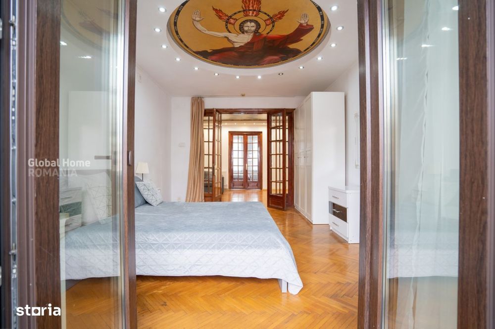 6-Room Apartment  Cismigiu Garden  Private Heating System  Parking