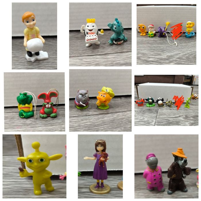 Игрушки киндер продажа обмен.