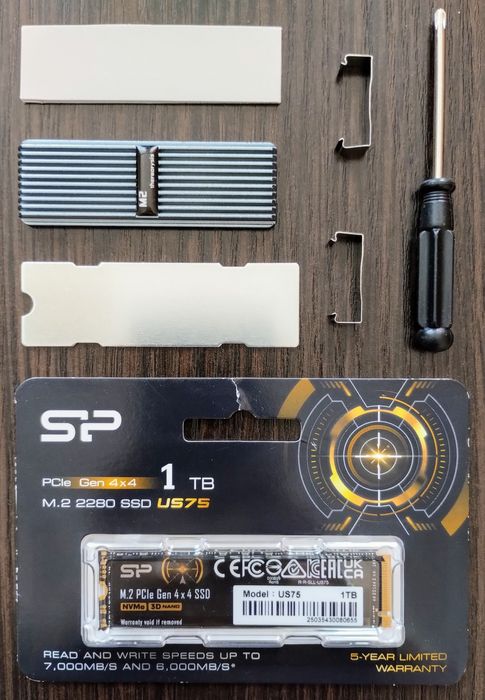 SSD M.2 PCIe 4.0x4 NVMe 1Tb