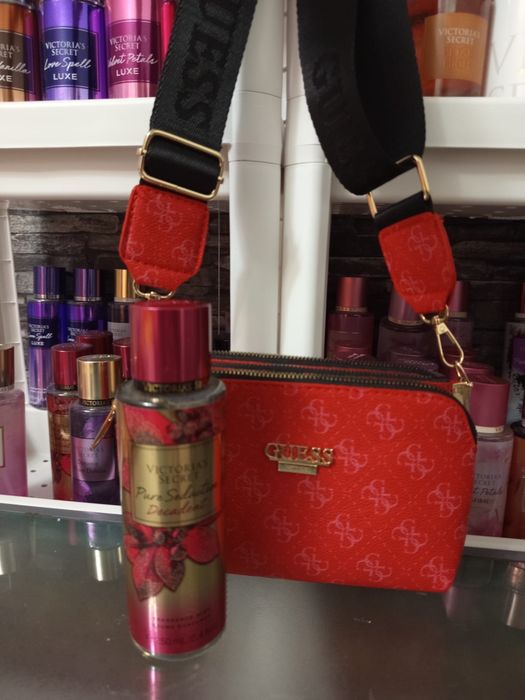 Set spray de corp+geanta Guess