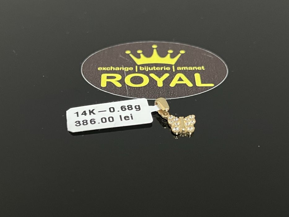 Bijuteria Royal CB : Pandant aur 14k  0,68 grame